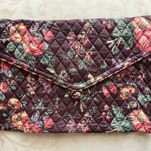 Vera Bradley Multicolor Floral Quilted Clutch